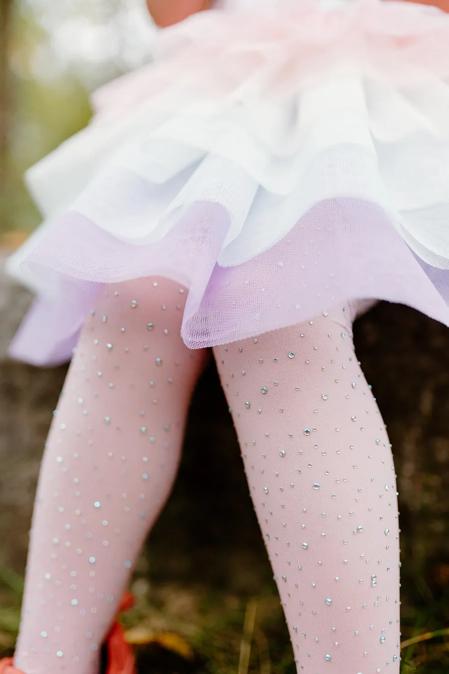 Tights Ombre Pink/white