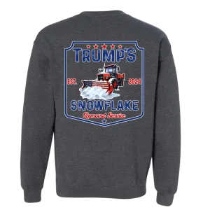 Trump Snowflake Removal Service 2024 VINTAGE Sweatshirt Funny Unisex