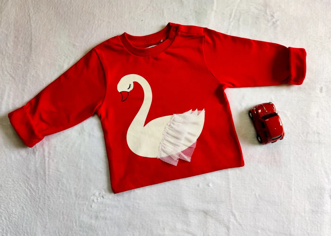 Winter Sweatshirt Combo - Swan, Pom Pom and Elephant